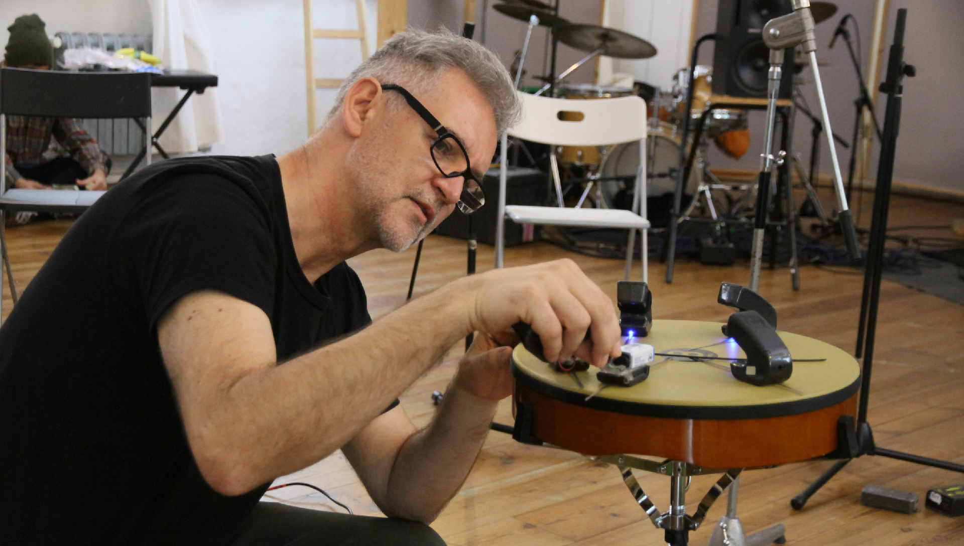 2019-07-08 Ame Zek's 'Unfinished sense of time' im Studio Börne45